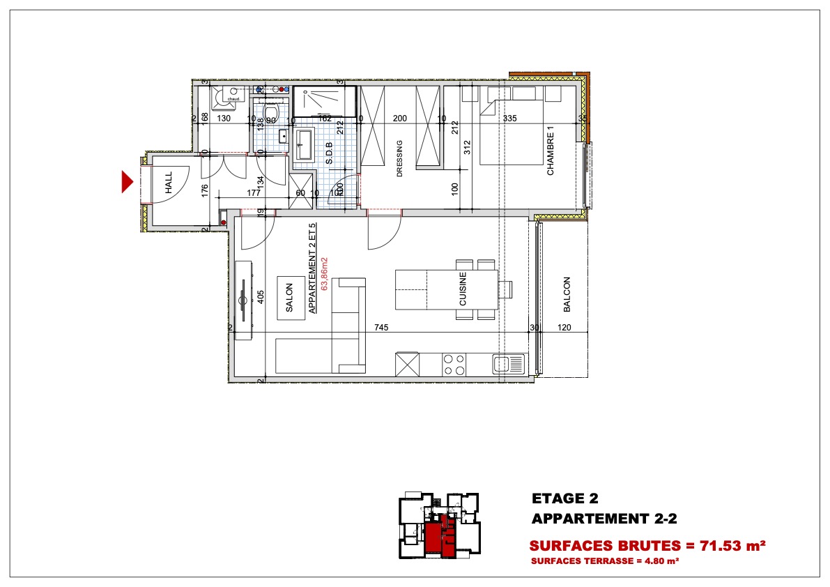 Appartement 2C